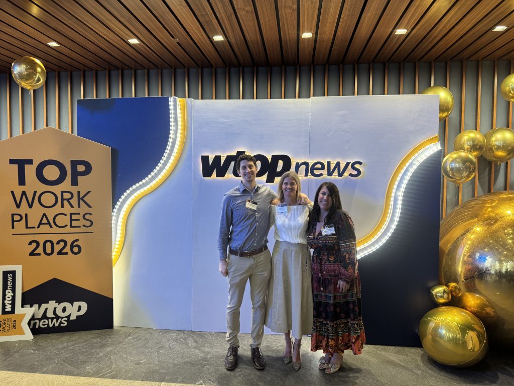The Nanny Network team arriving and celebrating at the Washington Top Workplaces Awards event on June 18, 2026